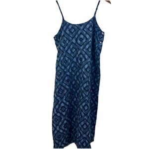 Marketplace Handwork Of India Ikat Embroidered Sun Dress M Medium Boho Handmade